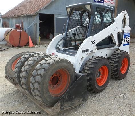 2001 bobcat skid steer 773 superfloat tire|BOBCAT 773 Wheel Skid Steers For Sale .